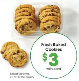 Smith's Fresh Baked Cookies offer