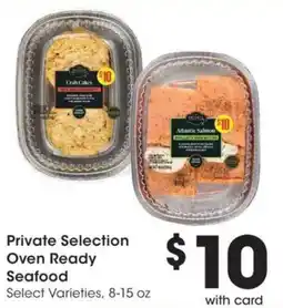 Smith's Private Selection Oven Ready Seafood offer
