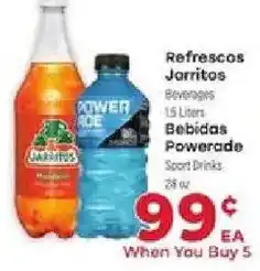 Supermercado El Rancho Refrescos Jarritos Beverages offer