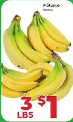 Supermercado El Rancho Bananas offer