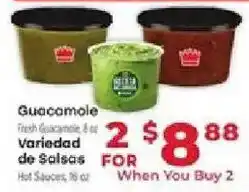 Supermercado El Rancho Guacamole Fresh Guacamole 4 oz offer