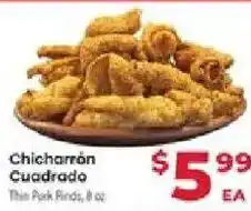 Supermercado El Rancho Chicharrón Cuadrado offer