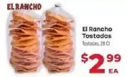 Supermercado El Rancho El Rancho Tostadas offer