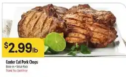 Bashas' Center Cut Pork Chops offer