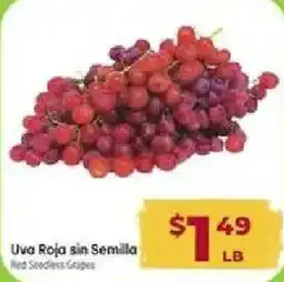 Cardenas Uva Roja sin Semilla offer