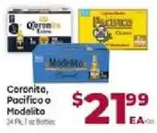 Cardenas Coronita, Pacifico or Modelito offer