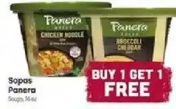 Cardenas Panera chicken noodle, broccoli cheddar offer