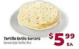 Cardenas Tortilla Estilo Sonora offer
