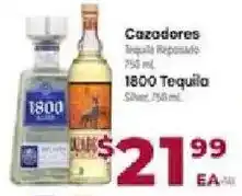 Cardenas Cazadores Tequila Reposado offer