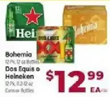 Cardenas Bohemia Dos Equis or Heineken offer