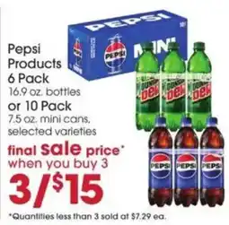 Giant Eagle Pepsi Products offer