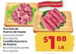 Supermercado El Rancho Costilla Ranchera de Puerco offer