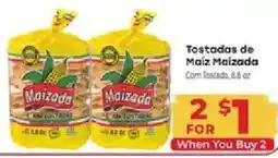 Supermercado El Rancho Maizada Tostadas de Maiz offer