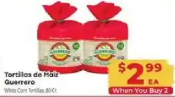 Supermercado El Rancho Casa Guerrero White Corn Tortillas offer