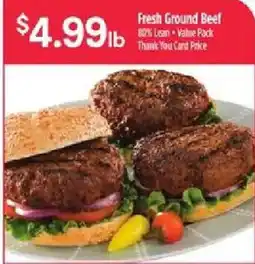 Bashas' Fresh Ground Beef offer