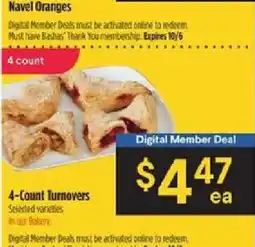 Bashas' Navel Oranges offer