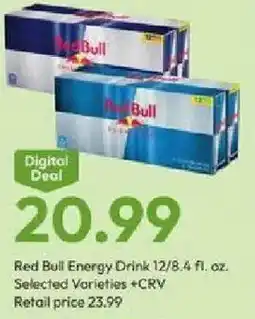 Stater Bros Red Bull Energy Drink offer