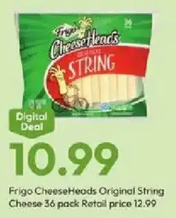 Stater Bros Frigo CheeseHeads Original String Cheese offer