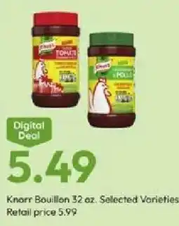 Stater Bros Knorr Bouillon offer