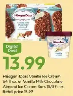 Stater Bros Häagen-Dazs vanilla ice cream offer