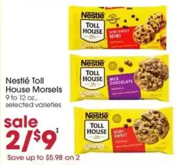Giant Eagle Nestle Toll House Morsels offer