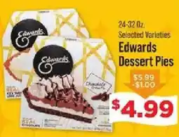 IGA Edwards dessert pies offer