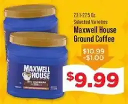 IGA Maxwell House Ground Coffee offer