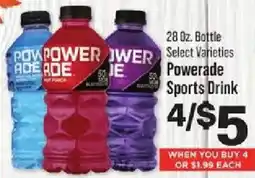 IGA Powerade sports drink offer
