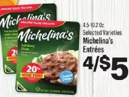 IGA Michelina's Entrées offer
