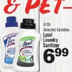 IGA Lysol laundry sanitizer offer
