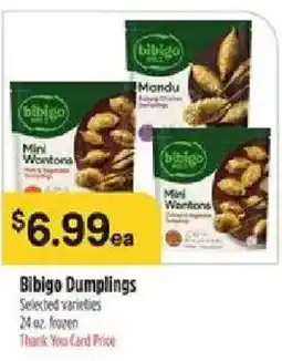 Bashas' Bibigo Dumplings offer