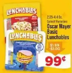 IGA Oscar Mayer basic lunchables offer
