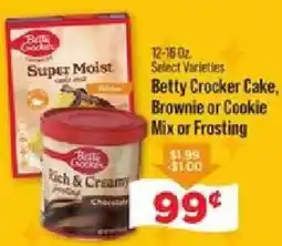 IGA Betty Crocker Cake, Brownie or Cookie Mix or Frosting offer