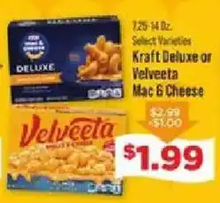 IGA Kraft Deluxe or Velveeta Mac & Cheese offer