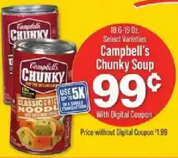 IGA Campbell's Chunky Soup offer