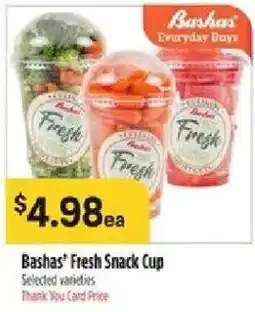 Bashas' Bashas' Fresh Snack Cup offer