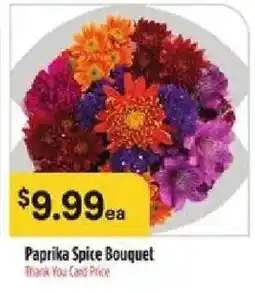 Bashas' Paprika Spice Bouquet offer