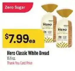 Bashas' Hero Classic White Bread offer