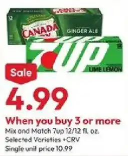 Stater Bros 7up lime lemon offer