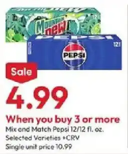 Stater Bros Pepsi offer