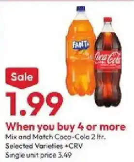 Coca-Cola 2 ltr.