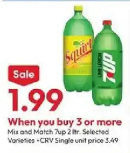 Stater Bros Squirt Lime Lemon offer