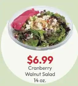Stater Bros Cranberry Walnut Salad offer