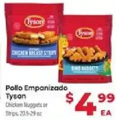 Supermercado El Rancho Tyson Chicken Nuggets or Strips offer