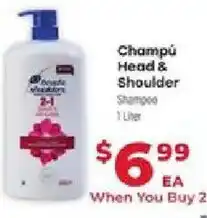 Supermercado El Rancho Head & Shoulder Shampoo offer