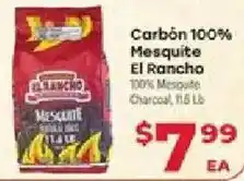 Supermercado El Rancho El Rancho Mesquite Charcoal offer