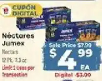Supermercado El Rancho Nectar Jumex Nectars offer