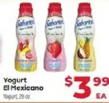 Supermercado El Rancho Yogurt El Mexicano offer