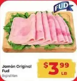 Supermercado El Rancho Fud Jamón Original offer