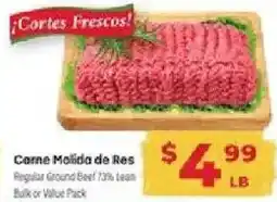 Supermercado El Rancho Carne Molida de Res offer